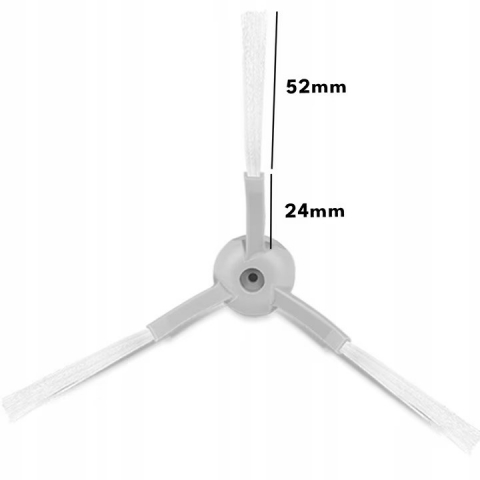 Set 7 accesorii NewEvo compatibile cu Xiaomi Mi Robot Vacuum Mop Essential MJSTG1, 1 perie tambur, 2 perii laterale cu surub, 2 filtre Hepa, 2 mop din microfibra [5]