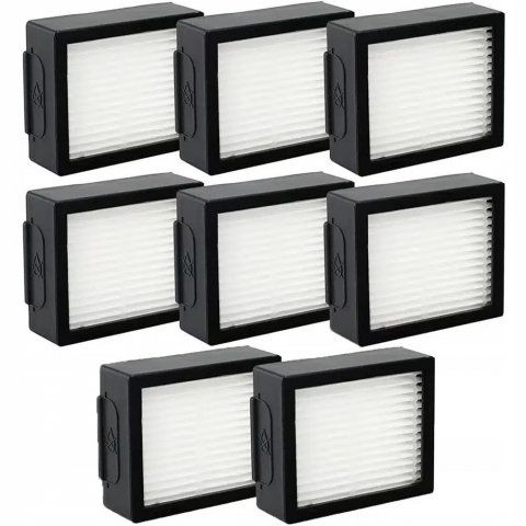 Set 8 x Filtre Hepa compatibile cu iRobot Roomba E5, E6, I3, I4, I5, I6, I7+, J7 [0]