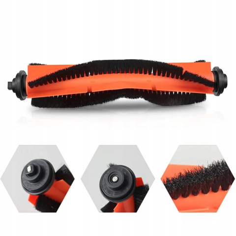 Set de 11 Accesorii NewEvo® pentru Aspiratoarele Xiaomi MI X10 PLUS+, X20+PLUS, 1 perie tambur, 2 perii laterale, 2 filtre Hepa, 2 Saci, 4 Mopuri de microfibra [4]