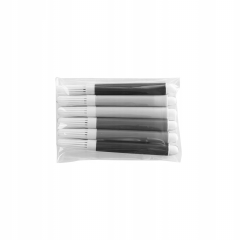 Set Mini imprimanta termica DexXer, 15 Role hartie termica alba, 6 Role hartie termica colorata, 5 Stilouri colorate pentru scris pe hartie termica, Bluetooth, compatibil iOS/Android, Imprimare App, 1 [3]