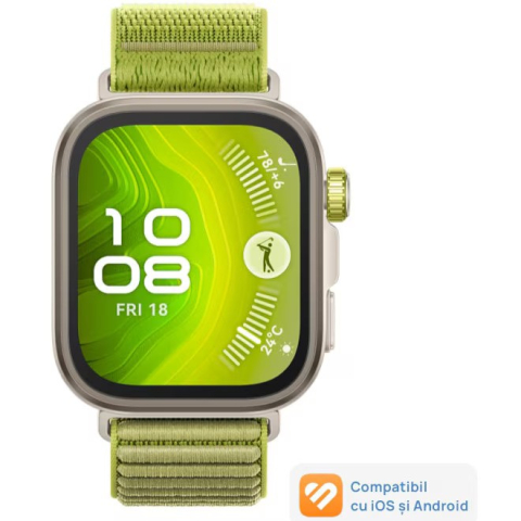 Reduceri - https://www.beststoreonline.ro/smartwatch-huawei-watch-fit-4-pro-titanium-color-body-with-green-woven-strap.html