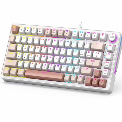 Tastaturi - https://www.beststoreonline.ro/tastatur%C4%83-mecanic%C4%83-gaming-newevo-83-taste-rgb-layout-compact-roti%C8%9B%C4%83-multifunc%C8%9Bional%C4%83-anti-ghosting-full-key-cablu-usb-type-c-deta%C8%99abil-windows-mac-android-ios-alb-roz.html