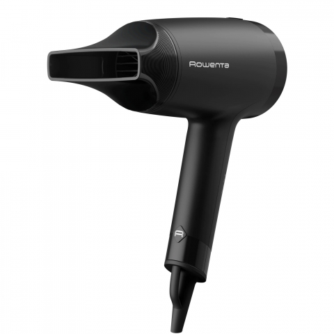 Uscator de par Rowenta Express Style CV1801F0, 2 trepte de temperatura si putere, Tehnologia Effiwatts, 1600 W, concentrator, negru [0]