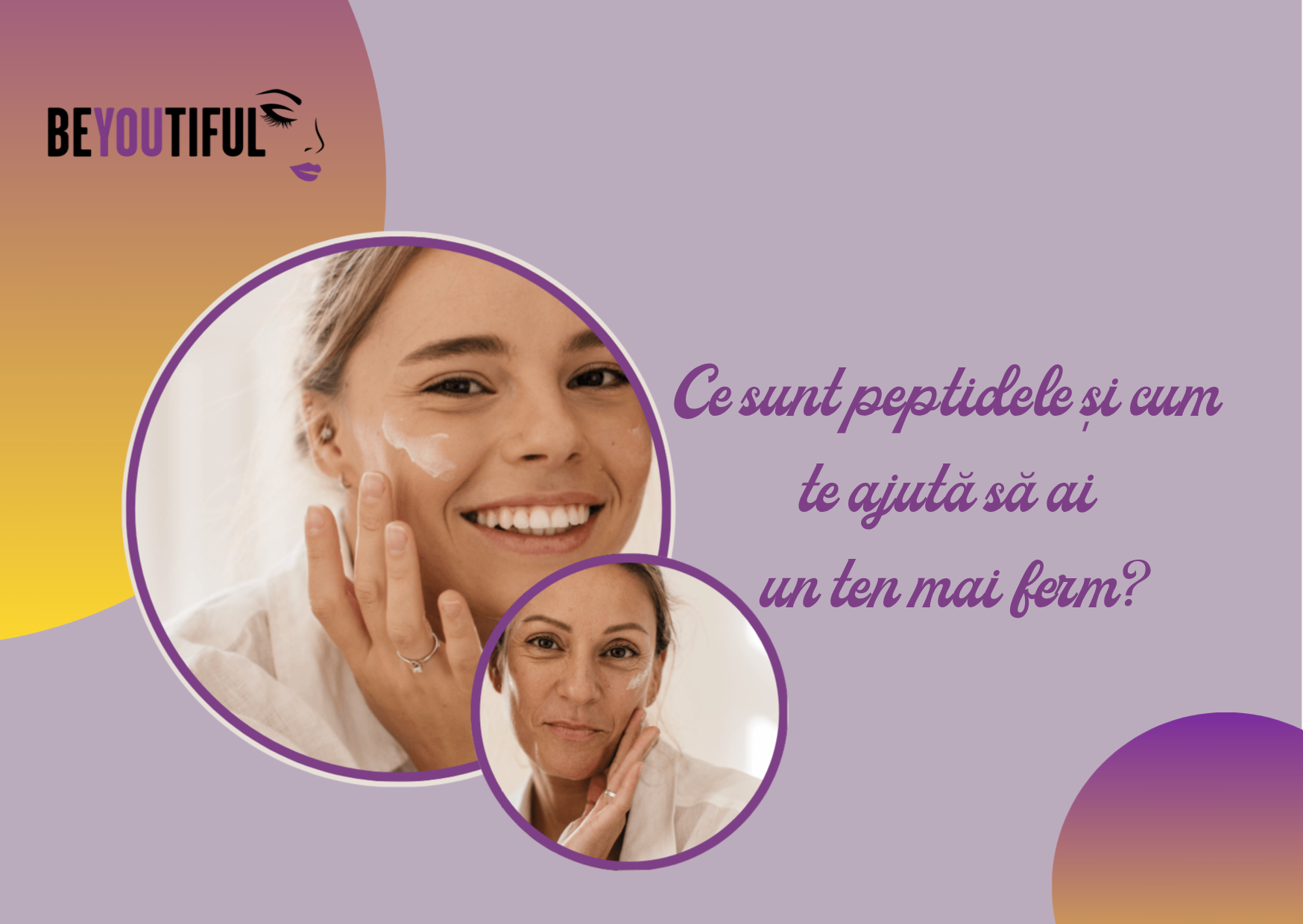 Ce sunt peptidele și cum te ajută să ai un ten mai ferm?