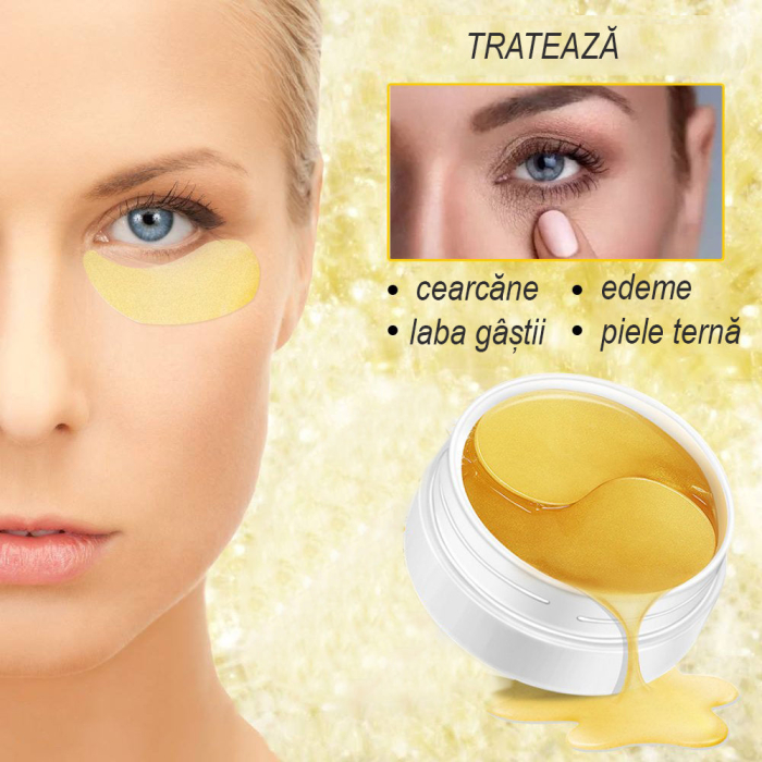 Masca hydrogel gold pentru ochi, ten normal [4]