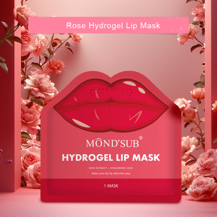 Masca hydrogel pentru buze cu extract de trandafiri si acid hialuronic [2]