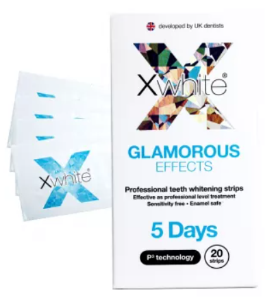 Îngrijire dentarǎ - BENZI DE ALBIRE  X WHITE GLAMOROUS,  5 ZILE