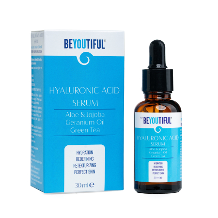 Îngrijire ten - Beyoutiful Ser Acid Hyaluronic, Aloe si Jojoba 30ml