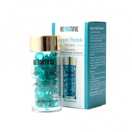 Îngrijire ten - Copper peptide serum - 30 capsule
