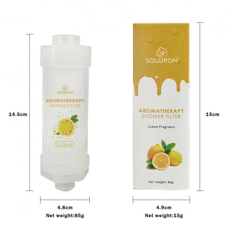 Aparate pentru ingrijirea tenului - Filtru pentru dus aromatherapy