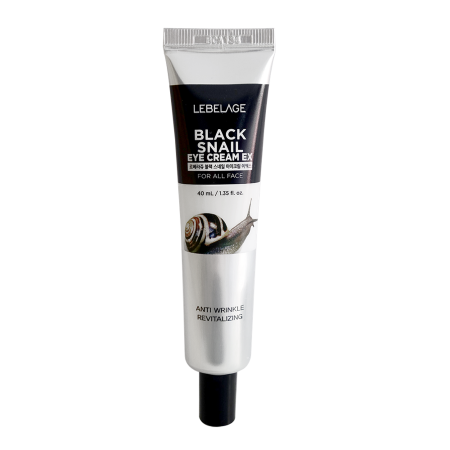 Cosmetice coreene - Crema contur ochi Black Snail cu extract de melc si centela asiatica, 40 ml Lebelage
