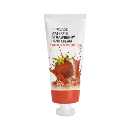 Creme de maini - Crema pentru maini cu extract de capsuni, 100 ml Lebelage