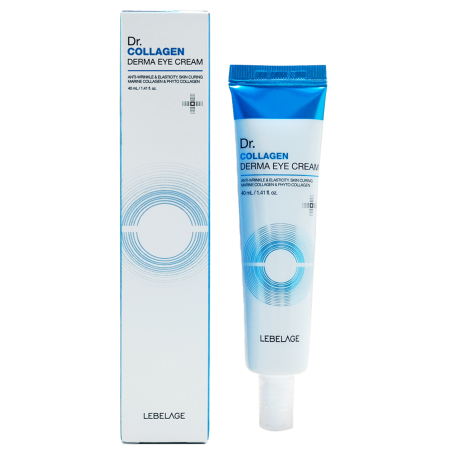 Cosmetice coreene - Crema contur ochi Dr Colagen, cu colagen marin, antiageing, 40 ml Lebelage