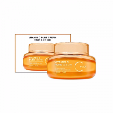 Creme pentru fațã - Crema pentru fata cu Vitamina C si acid tranexamic, 55 ml Lebelage