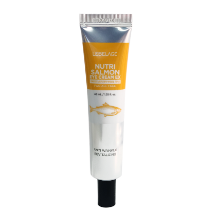 Cosmetice coreene - Crema contur ochi Nutri Salmon imbogatita cu ulei de somon si centela asiatica, 40 ml Lebelage