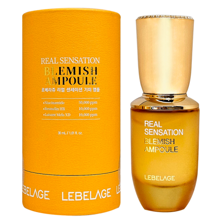 Seruri pentru ten - Ser pentru fata Blemish Real Sensation cu niacinamide, 30 ml Lebelage