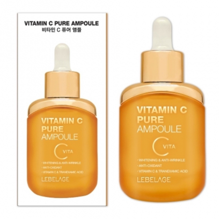 Seruri pentru ten - Ser pentru fata cu vitamina C si acid tranexamic, 35 ml Lebelage