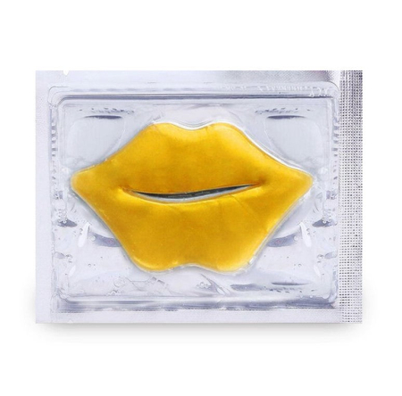 Îngrijire ten - Masca hidrogel GOLD pentru buze - SET 5 buc