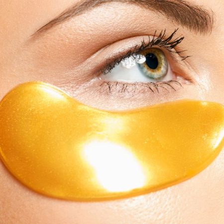 Măști pentru ochi - Masca Hidrogel GOLD pentru ochi - plic - set 7 bucati