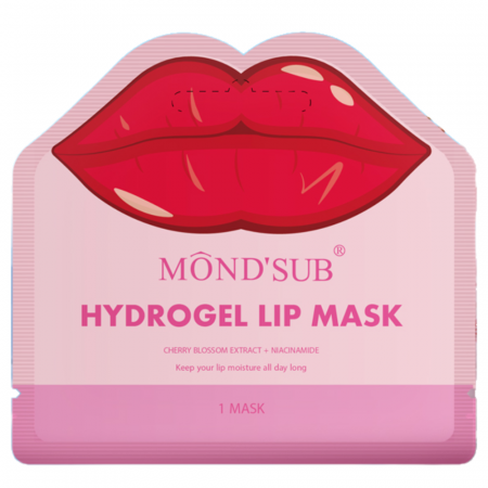 Ingrijire buze - Masca hydrogel pentru buze cu extract de cirese si niacinamide