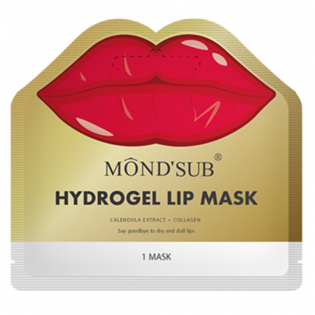 Ingrijire buze - Masca hydrogel pentru buze cu extract de musetel si colagen