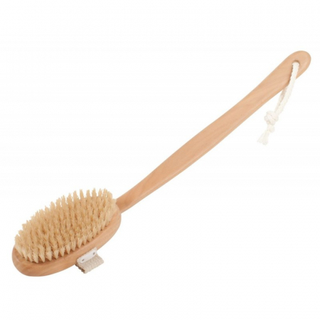Îngrijire corp - Perie de exfoliere pentru corp cu maner
