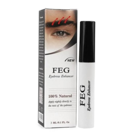 Seruri pentru gene și sprâncene - Ser pentru creșterea și îndesirea sprâncenelor FEG 3 ml – acțiune rapidă în 5-7 zile, efect natural și vizibil