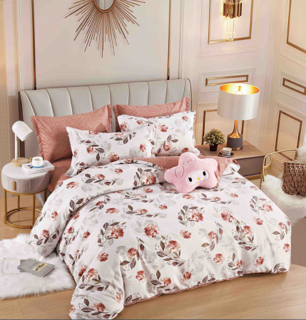 Cearceaf Normal - lenjerie pat dublu fara elastic finet 6 piese biancoshop