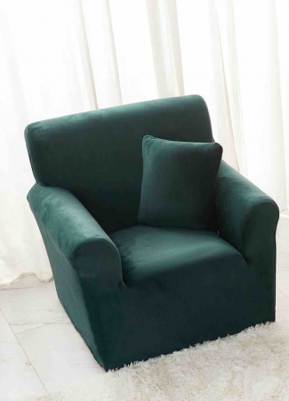 HUSE FOTOLII - Husă Catifea Premium pentru Fotoliu Verde