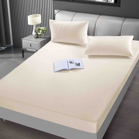 HUSE DE PAT CU ELASTIC - Husa de Pat,Catifea cu Elastic+2 Fete Perna