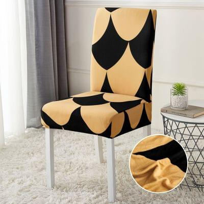 HUSE SCAUNE - Huse Elastice pentru Scaun, Universale, 4 buc. Set