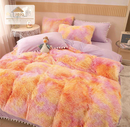 Lenjerii Cocolino 6 piese - Lenjerie Cocolino Fluffy Pufoasa, 2 pers, 6 piese