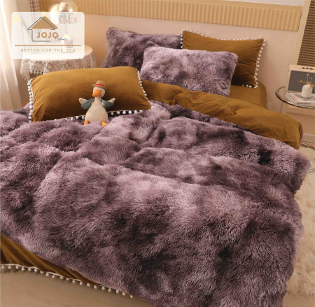 Lenjerii Cocolino 6 piese - Lenjerie Cocolino Fluffy Pufoasa, 2 pers, 6 piese