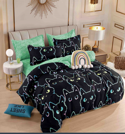 Lenjerii Pat 1 Persoana - lenjerie pat 1 persoana finet 4 piese biancoshop