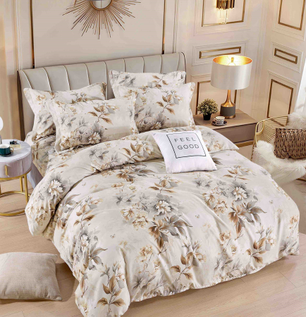 Lenjerii Pat, Bumbac-Finet Premium, 2 Persoane - lenjerie pat dublu cu elastic finet 6 piese biancoshop