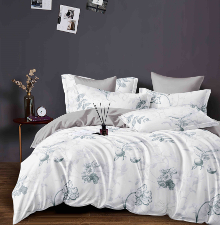 Lenjerii Pat, Bumbac-Finet Premium, 2 Persoane - lenjerie pat dublu cu elastic finet 6 piese biancoshop