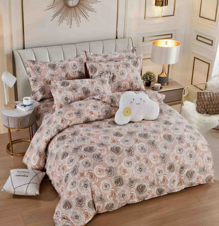 Lenjerii Pat, Bumbac-Finet Premium, 2 Persoane - lenjerie pat dublu cu elastic finet 6 piese biancoshop