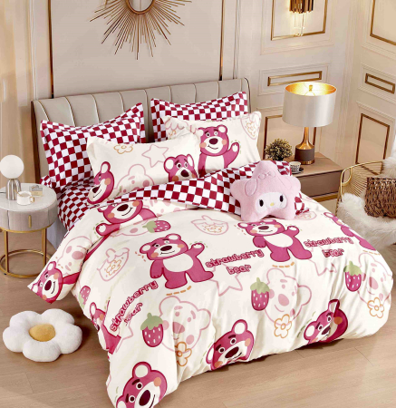 Lenjerii Pat, Bumbac-Finet Premium, 2 Persoane - lenjerie pat dublu cu elastic finet 6 piese biancoshop