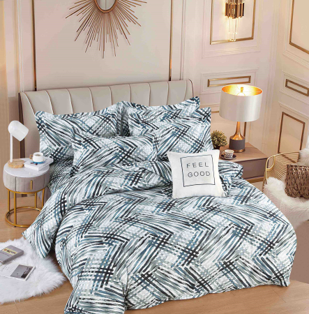 Lenjerii Pat, Bumbac-Finet Premium, 2 Persoane - lenjerie pat dublu cu elastic finet 6 piese biancoshop