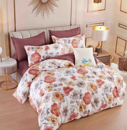 Lenjerii Pat, Bumbac-Finet Premium, 2 Persoane - lenjerie pat dublu fara elastic finet 6 piese biancoshop