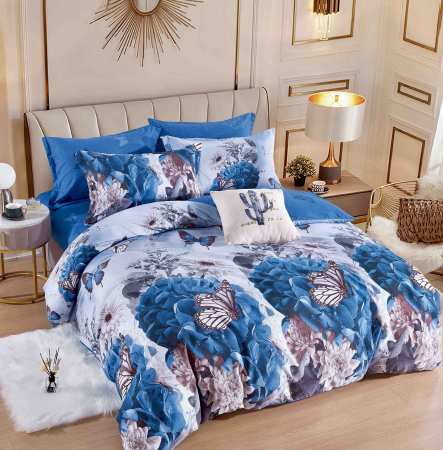 Lenjerii Pat, Bumbac-Finet Premium, 2 Persoane - lenjerie pat dublu fara elastic finet 6 piese biancoshop