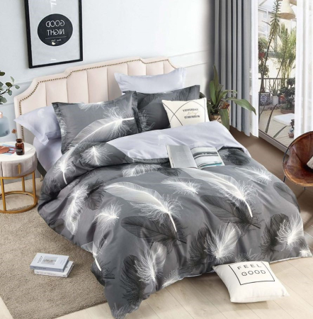 Lenjerii Pat, Bumbac-Finet Premium, 2 Persoane - lenjerie pat dublu fara elastic finet 6 piese biancoshop
