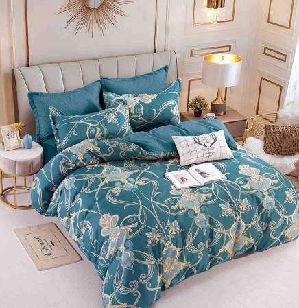 Lenjerii Pat, Bumbac-Finet Premium, 2 Persoane - lenjerie pat dublu fara elastic finet 6 piese biancoshop