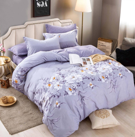 Lenjerii Pat, Bumbac-Finet Premium, 2 Persoane - lenjerie pat dublu fara elastic finet 6 piese biancoshop