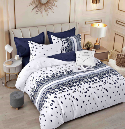 Lenjerii Pat, Bumbac-Finet Premium, 2 Persoane - lenjerie pat dublu fara elastic finet 6 piese biancoshop