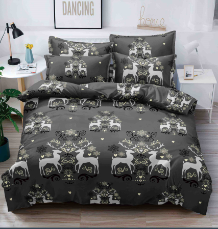 Cearceaf Normal - lenjerie pat dublu fara elastic finet 6 piese biancoshop