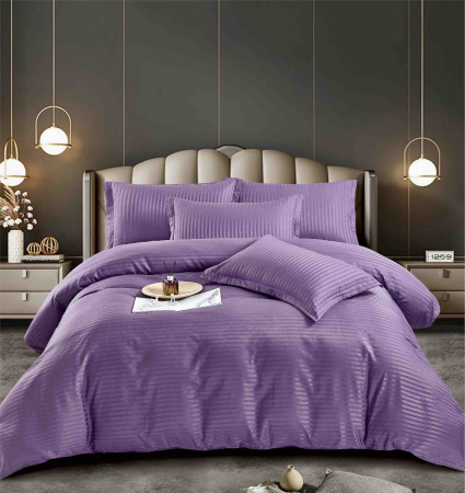 Lenjerii de pat Damasc - Lenjerie De Pat Finet-Damasc cu Elastic, 6 Piese