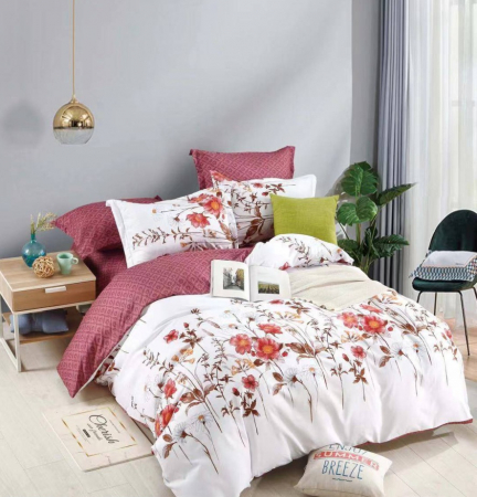 Lenjerii Pat 2 Persoane - Lenjerie pat 2 Pers, Jojo, Bumbac Finet,6 piese