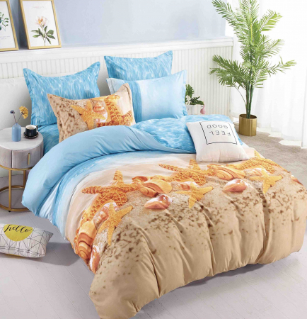 Lenjerii Pat 2 Persoane - Lenjerie pat 2 Pers, Jojo, Bumbac Finet,6 piese