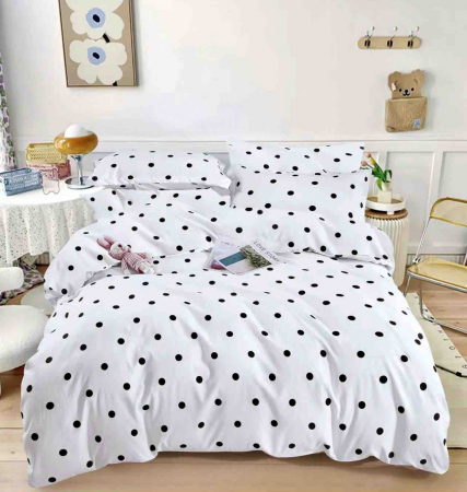 Lenjerii Pat 2 Persoane - Lenjerie pat 2 Pers, Jojo, Bumbac Finet,6 piese